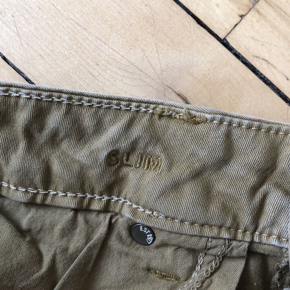 American Eagle Flex Men’s Tan Khaki Pants Size 30x30 - Picture 8 of 11